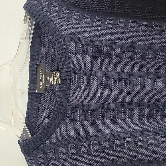 Men's Mino Milano wool sweater Made in Italy - Picture 2 of 6